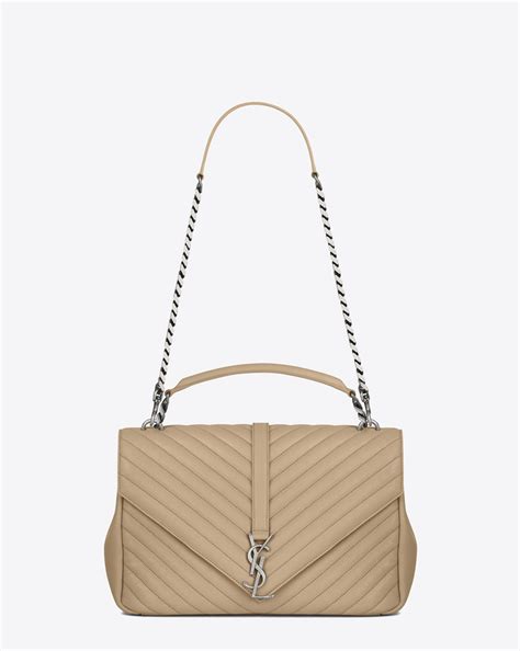 ysl monogram college beige|Saint Laurent.